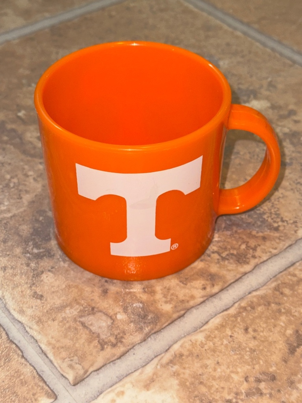 TN VOLS TENNESSEE VOLS ORANGE WHITE 14oz large plastic cup mug super jumbo